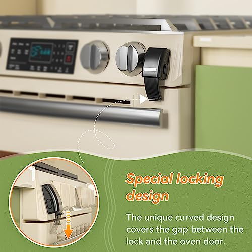 SAFELON 1 Pezzi Update Serratura del forno di
