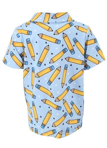 Image of Unique Baby Moisture Wicking Kids Polo Shirts for Toddler Boys Polo Shirt