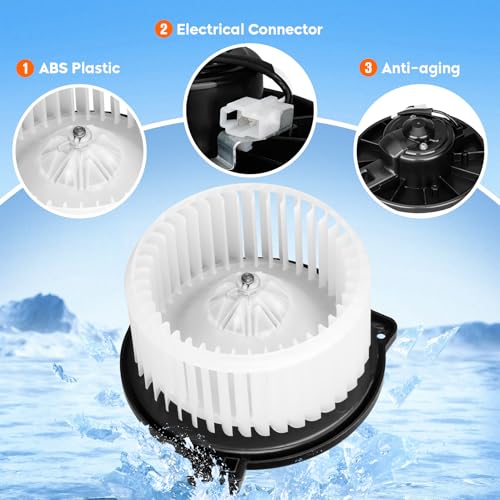 Image of 700060 HVAC Fan Blower Motor Fit for Toyota Tundra 2000 2001 2002 2003 2004 2005 2006(Except for The Crew Cab Pickup),Replaces 87103-0C010 Heater Blower