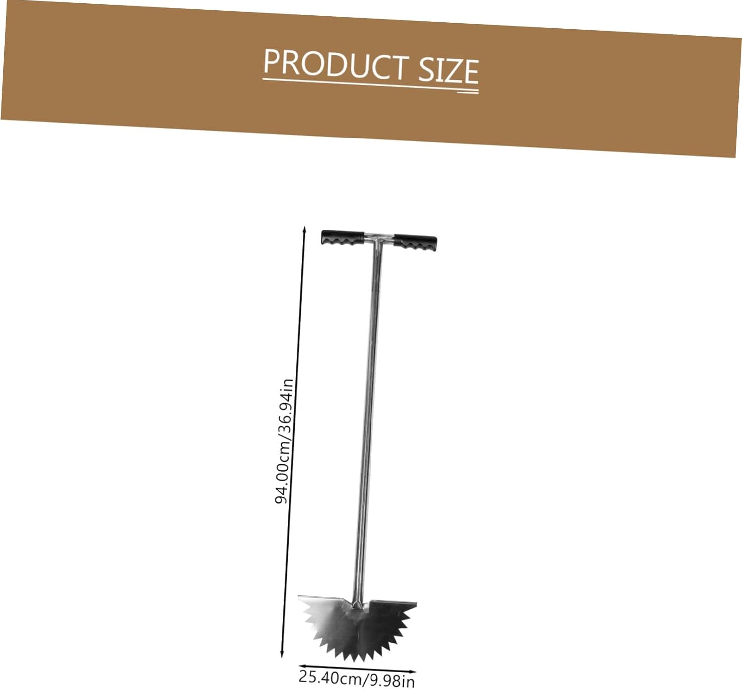 1pcs Manual Grass Edger Tool Shaped Grip for Sidewalk and Garden Bed Trimming Lawn Edger for Efficient Landscape Beautification