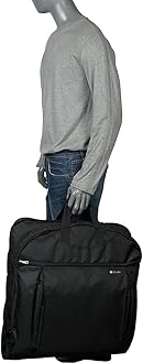 DELSEY Paris Garment Lightweight Hanging Travel Bag, Black, 52 Inch