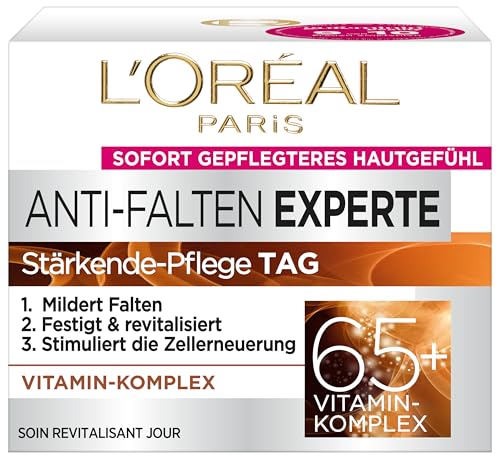 Image of L'Oreal Paris Wrinkle Expert Anti wrinkle Fortifying Day Cream 65+ (50ml)