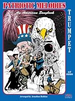 Patriotic Melodies with CD For Trumpet 1585600512 Book Cover