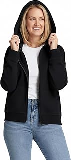 جاكيت بغطاء رأس من الصوف الناعم للنساء، جاكيت كارديجان مفتوح من الأمام مع جيوب، أسود