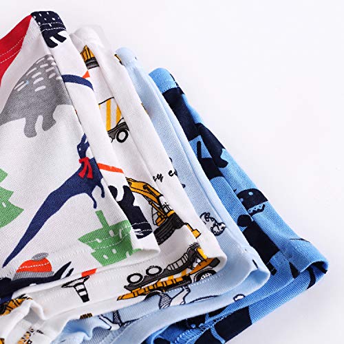 Taxzode Hanes Toddler Boys' 3 Pack Boxer, H-6 Pcs-Assorted, 4-5T #TOP3