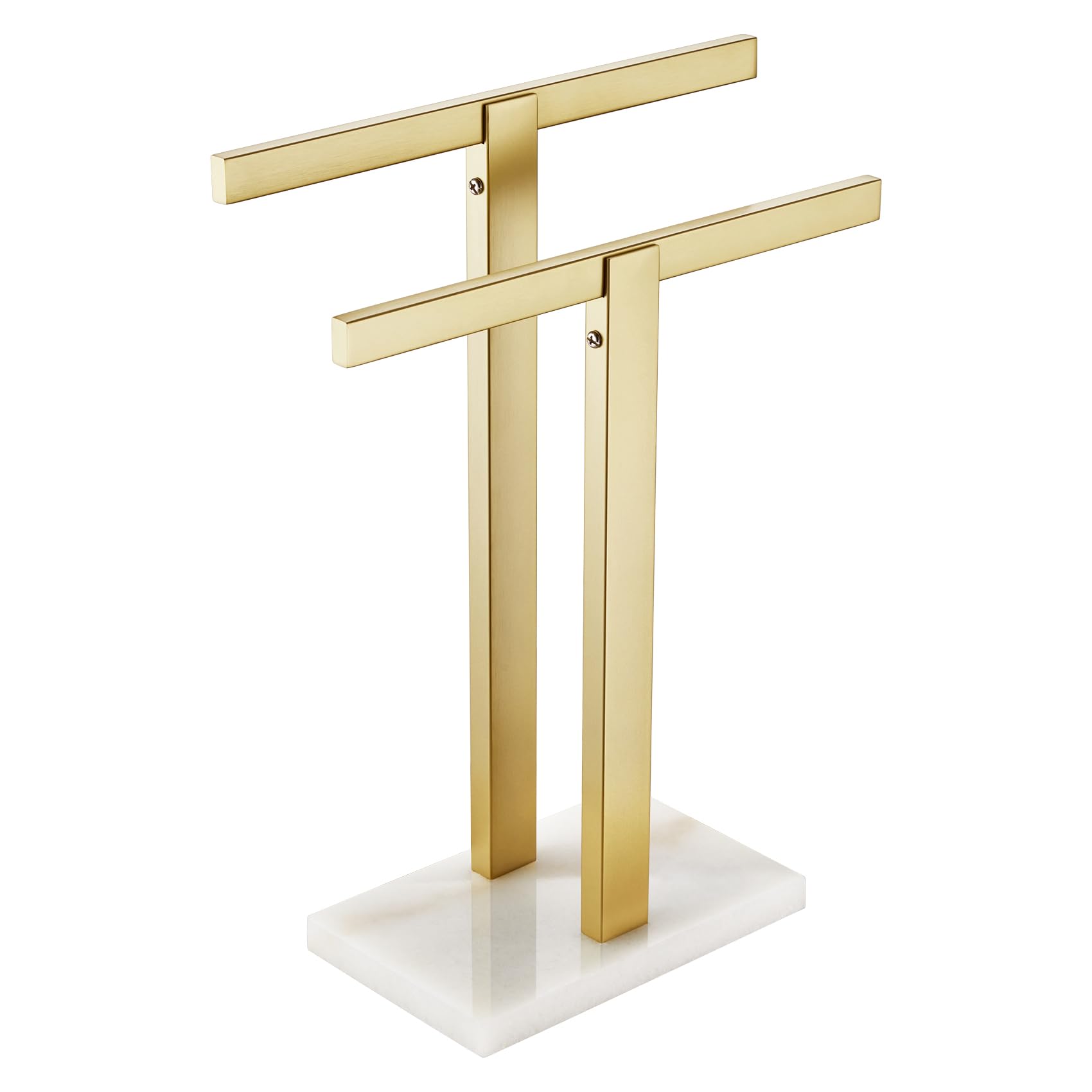 Porte-serviettes de table doré de 40 cm pour cuisine et vanité
