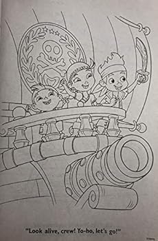 Toy Bendon Publishing Jake and The Neverland Pirates Sailing The Sea Color and Activity Book - 64 Pages Book