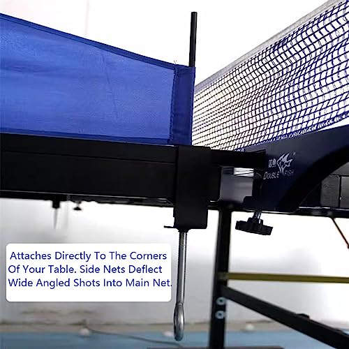 RENLXFI Table Tennis Ball Catch Net, Ping Pong Ball Collector for Multi-Ball Drills or Robot Serve Launcher Practice, Indoor Ping Pong Table Accessories - Thumbnail 6