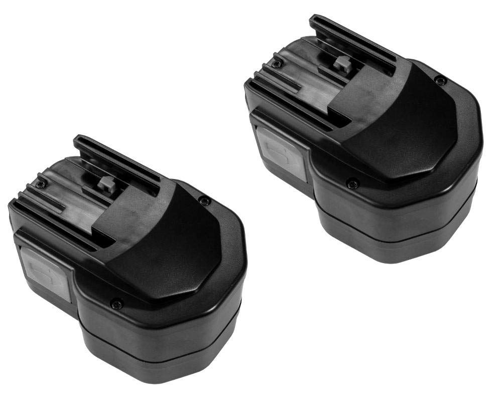 2x High Performance NickelMetal Hydride Battery, 12 V3300 mAh replaces AEG ATLAS COPCO Milwaukee 4932367904 4932373522 4932376508 49240150 PBS3000 for 0502050225 0502 12 V Power Plus BF12 MX12,