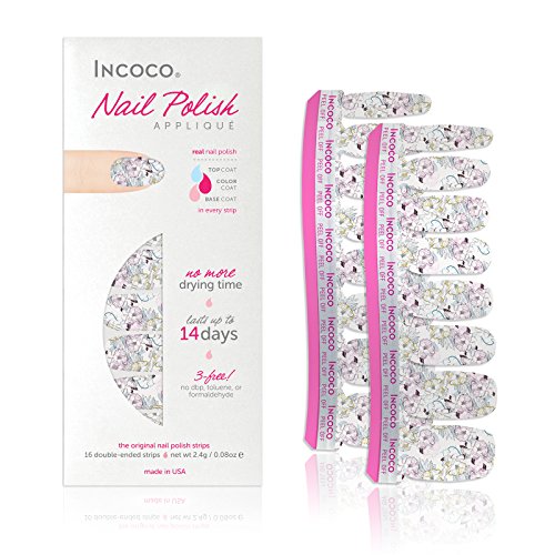 Incoco Nail Polish Strips, Eternal Spring Collection, May Flowers