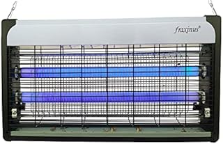 fraxinus Fly Zapper Electric 40W, Insect Mosquito Killer Lamp, 2800V Powerful Killing Grid, No Chemical Safe for Children and Pregnant Women Use, Zap Kill Catch Trap Flying Insects, Wasp.