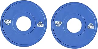QSTDGVPW 2 Piezas de Cambio de Placa Se Ajusta a 2 Pulgadas de Barra de 2 Pulgadas de Accesorios de Color Compactos para Entrenamiento para Entrenamiento