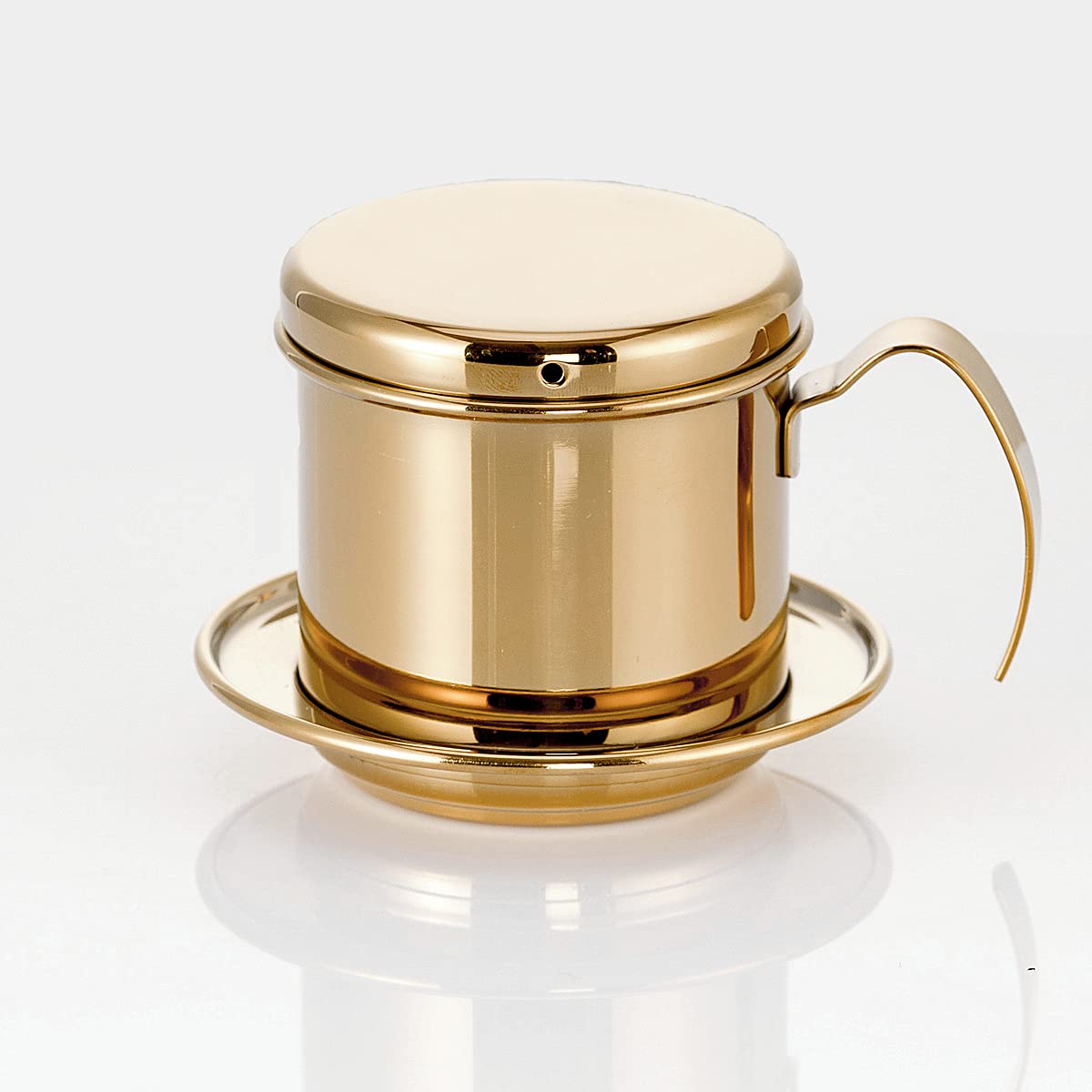 Coffee Maker Pot Stainless Steel Vietnamese Coffee Drip Filter Maker Single Cup Coffee Drip Brewer - Portable for