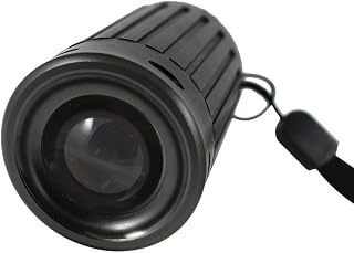 Ruilogod Aluminum Alloy White LED 3 Modes Flashlight Handy Torch 180LM Black (id: fa1 616 f7e 316 0c3