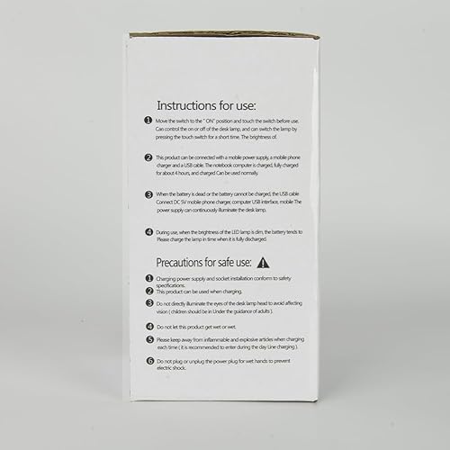 Miniatura 15 de URAQT Lámpara de escritorio, lámpara de escritorio LED para oficina en casa, 360, flexible, ajustable, con brazo táctil, lámpara de mesa con 3 modos