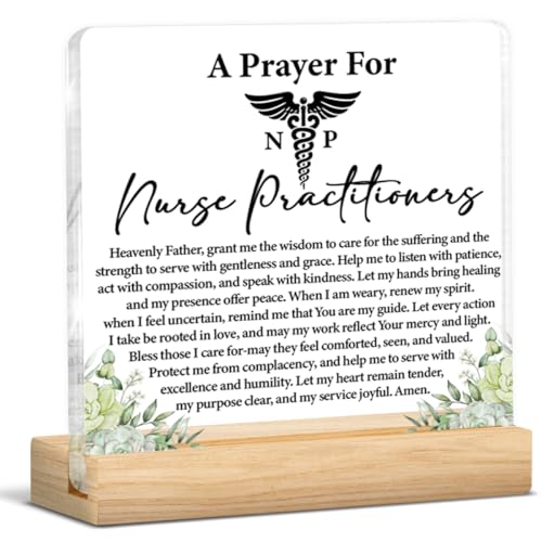 Christian Nurse Practitioner Gifts for Women Men Coworker Friends, Appreciation