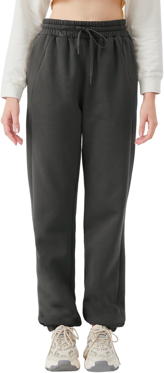TTZ Women’s Tall Fleece Lined Sweatpants 32"/34" Inseam Extra Long Joggers for Tall Women - Image 2