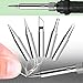Soldering Iron Tips, 5 PCS 900M Series Solder Tips, Lead-free Replacement Welding Tips, 900M-K/2.4D/B/3C/I, for 900M solder iron/Soldering Station