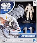 Star Wars ActionVerse AT-RT & Résistant impérial AT-RT Conducteur, figure d'action & Véhicule, Star Wars: Les Mandaloriens & Jouets Grogu pour les garçons & Filles Âge 4+