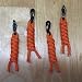 Jeep Wrangler Paracord Zipper Pulls (Pack of 4) - American Made Custom Colors - Mini Spring Carabiner