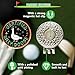 WUSUTE Funny Goose Golf Ball Marker, Unique Magnetic Hat Clip for Golfers, Cool Golf Accessories for Men Women Golf Lovers, Black