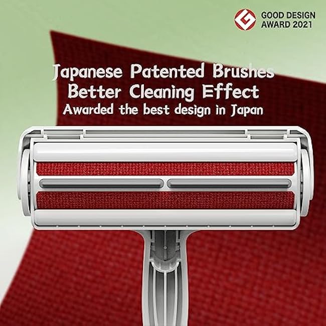 Ordora Pet Hair Removal Tool£ºReusable Lint Roller for Pet Hair - Portable Pet Hair Remover - Dog and Cat Hair Remover for Couch, Furniture, Carpet, Clothes and Car Seat-Mgd3IqGw