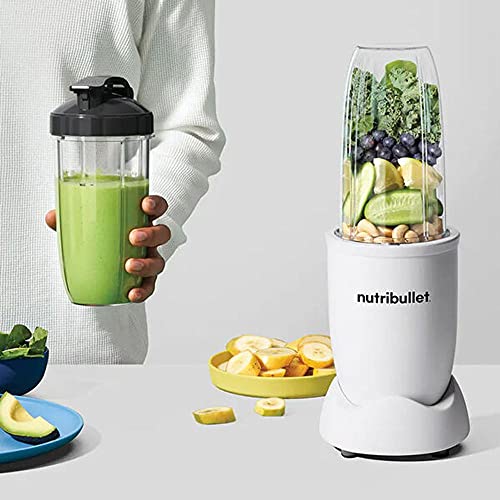 Liquidificador Individual e Extrator de Nutrientes Nutribullet 600W Branco - 5 Itens - 220v