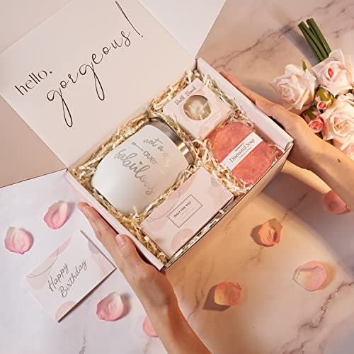 Birthday Gifts For Women - Surprise Her With Unique Spa Gift Baskets Set - Happy Birthday Gifts Box Sets For Mom Sister Ladies Female Friends And Best Friend - Happy Bday Basket Boxes Ideas For Woman #TOP1