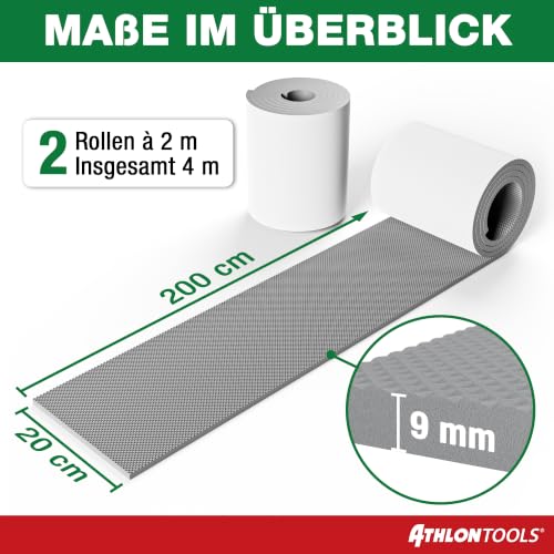 ATHLON TOOLS 2X Garagen Wandschutz Türkantenschutz Auto - je 2 m x 20 cm – Ansicht 2