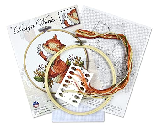 Image of Counted Cross Stitch Fox
