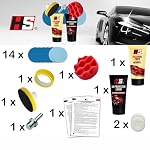 HS Pulir faros coche, Kit pulido faros coche, pulimento y protección UV