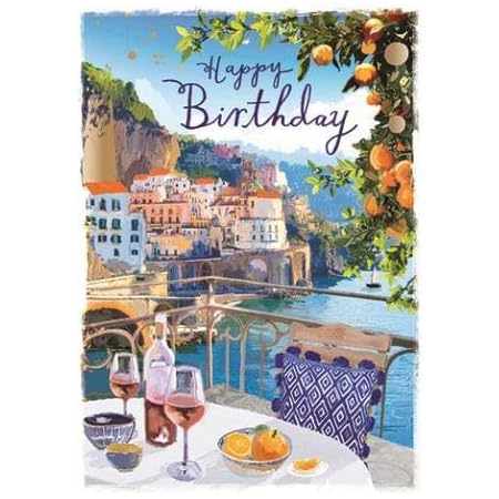 BIGLIETTO DI AUGURI buon compleanno aperto per lui o lei maschio femmina umoristico scherzo