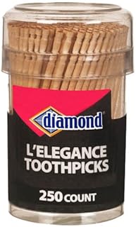 Diamond, L'Elegance Toothpicks - 250 Ct#from__goevobox GERHJT112345