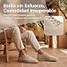 Imagen de GLAMORA Alpargatas Hombre Zapatillas Zapatos Plano Transpirable Tejido Cordones Ligero Flexible Suela Goma Antideslizante Mocasín Urbano Confort Calzado bg-43