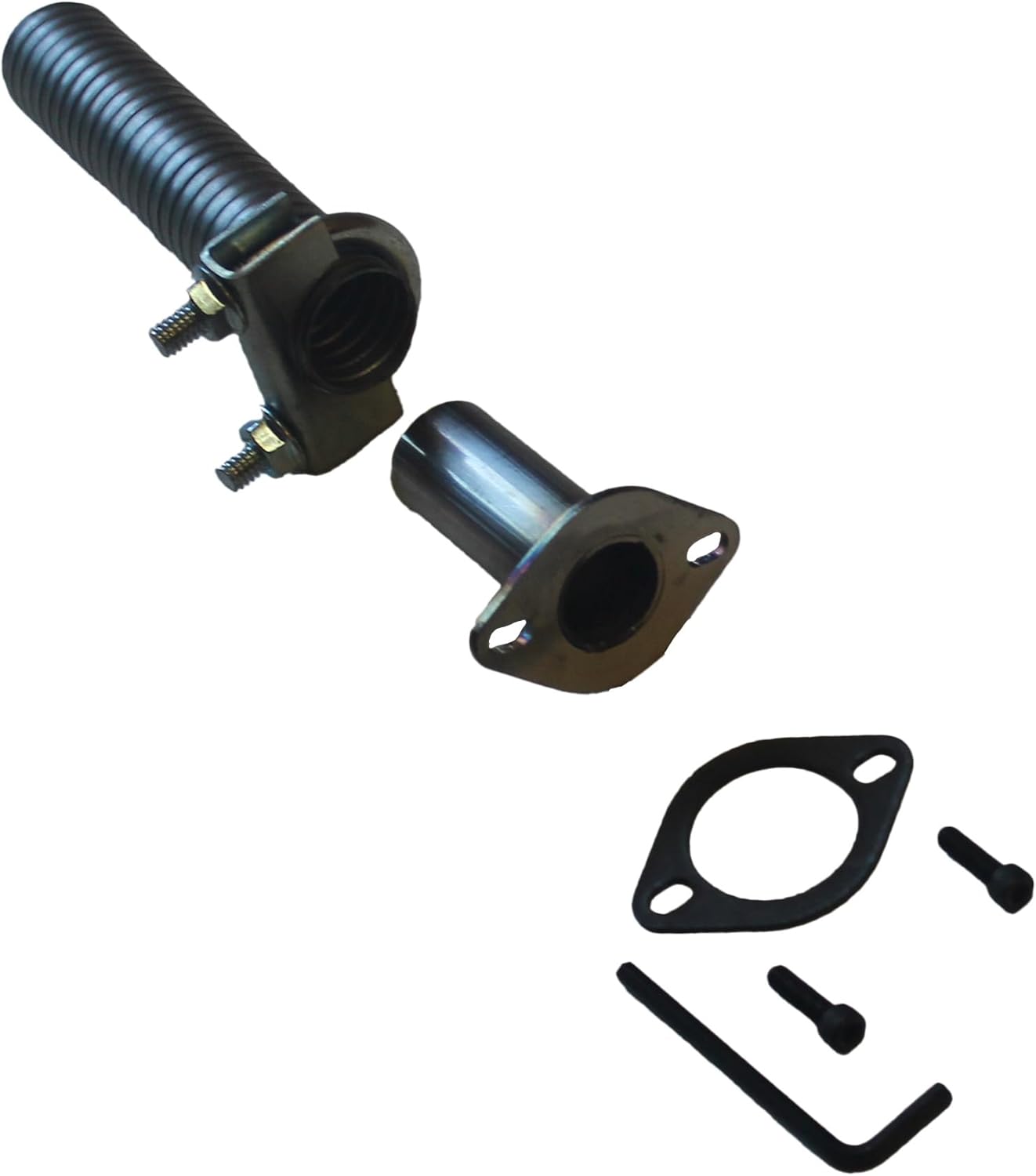 for WGen11500TFc Generator 1 Galvanized Steel tubing Exhaust Extension 5 Feet Long