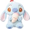 MINISO 10'' Disney Lilo & Stitch Collection Stuffed Animals Ice Cream Stitch Plush Toy, Cuddly Toy for Disney Fans, Ideal for Bedtime Cuddles and Room Decor
