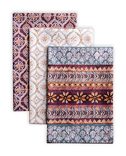 Maison d' Hermine Ręczniki kuchenne, zestaw 3 szt., 100% bawełna, 50 x 70 cm, wielokrotnego użytku, ściereczki do naczyń, chłonne, z pętelką do zawieszenia, do kuchni, jadalni, na Święto