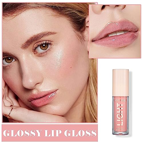 Maepeor HANDAIYAN Moisturizing Lipgloss Set 6Pcs Smooth Hydrating Lip Gloss Neutral Nude Nourishing Glossy Lipgloss thumb #6