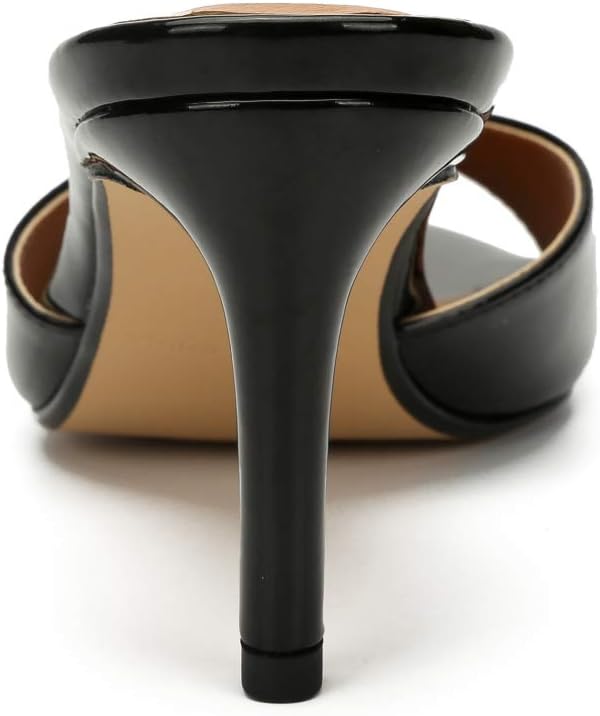 MAIERNISI JESSI Unisex Men's Women's Kitten Heel Mules Slide Slip On Dress Sandals - Image 6