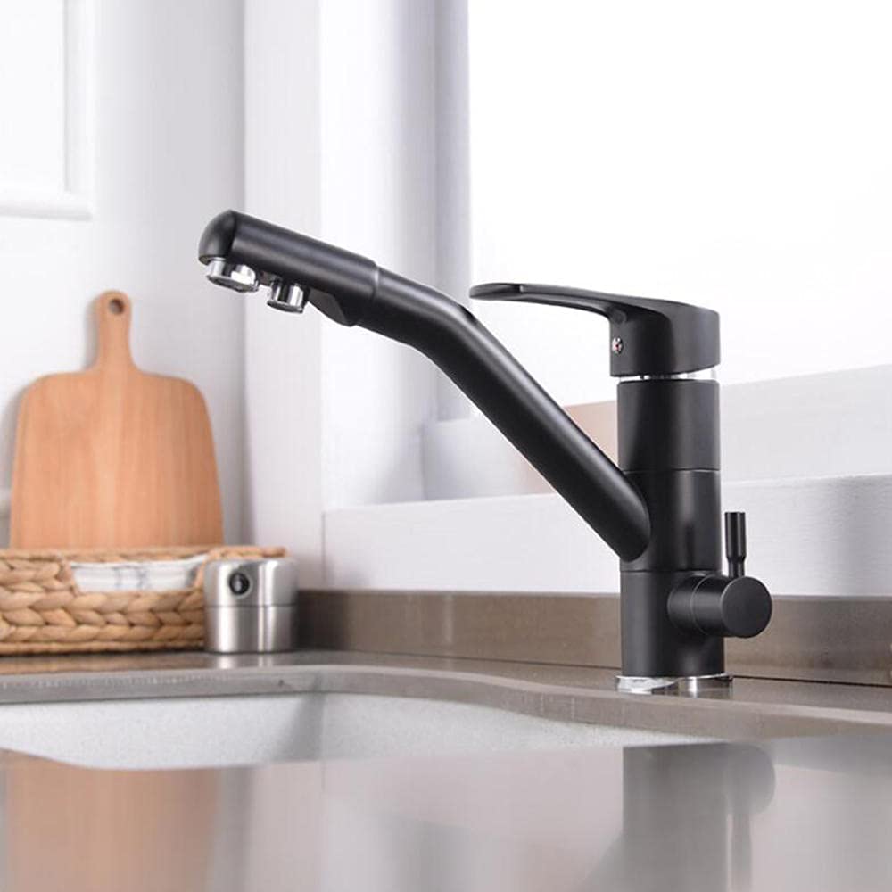 Robinet de cuisine 3 voies eau pure pour éliminer les bouteilles plastique au quotidien