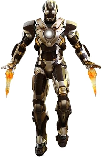 Iron Man Mark XXIV Tank Sexta Escala Figura Hot Toys Incluye Mark IX, XXVII Mini Figuras Coleccionables