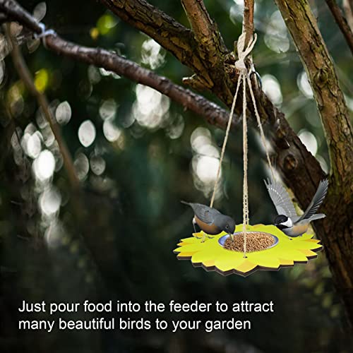 Plataforma de alimentação de pássaros destacável, bandeja de alimentação de pássaros inofensiva para