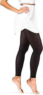 Truform Women's 20-30 mmHg Medical Compression Tights, Footless Opaque Shapewear Support Pantyhose, Medium