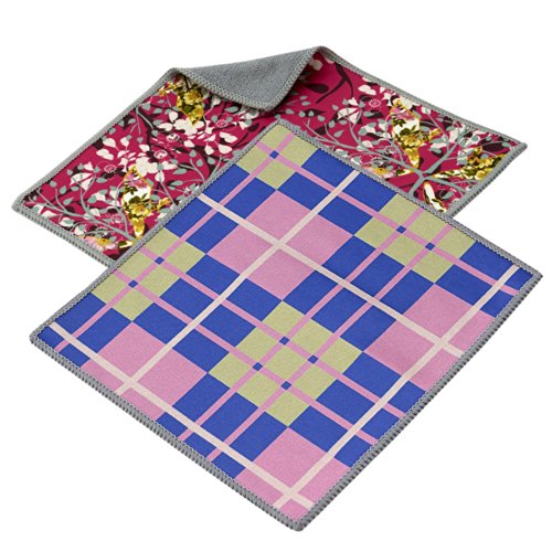 Carson Double Sided Microfiber Cleaning Cloth (2-Pack), Think Pink Small