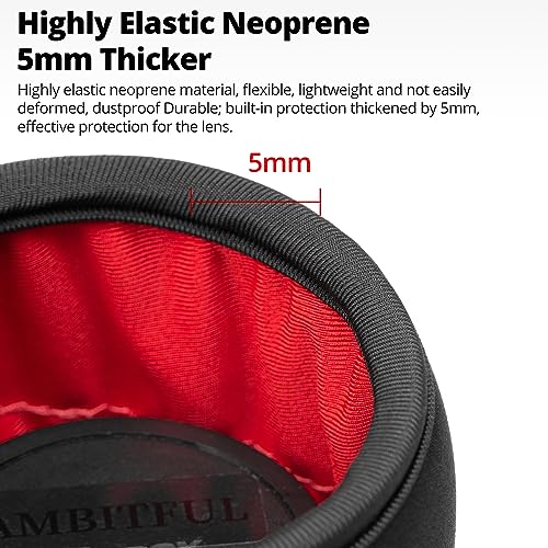 Bolsa de lente pequeña para Canon Nikon Sony Olympus - Fernando Cortés