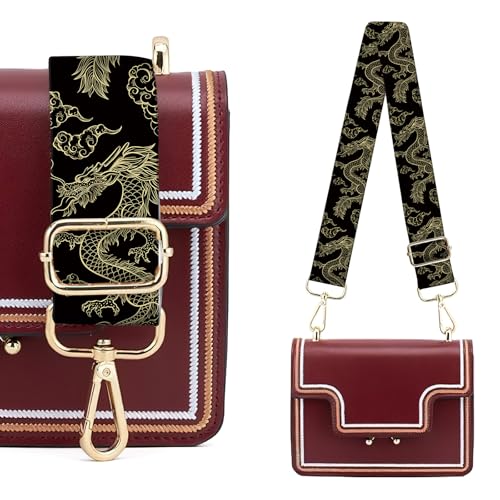 Image of Wide Purse Strap Replacement Crossbody, Funny Shoulder Strap Adjustable, Cute Bag Strap for Women Guitar Purses