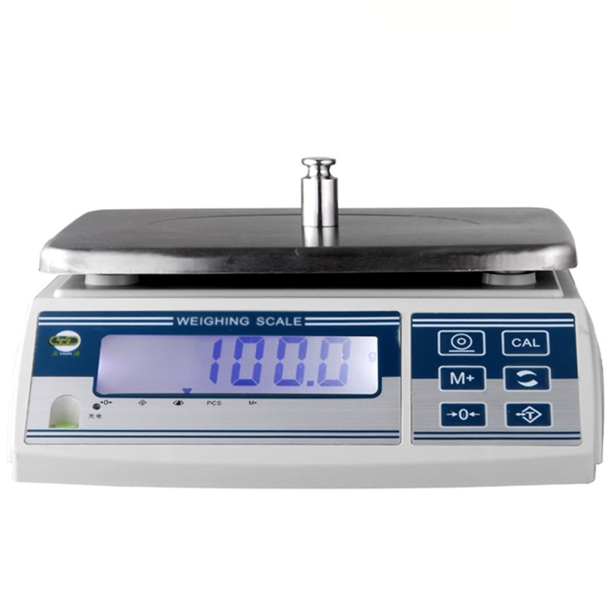 High Precision Scale 20Kg/30Kg Digital Accurate Electronic Balance Lab for Parts Coins Piece Counting 0.1G Gram with Rs232 Port (One Color 20Kg/0.1G)