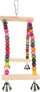 Balanço De Pássaros, Balanço De Pássaros De Madeira Poleiro Balanços De Pássaros Para Pássaros Pequenos Balanços De Pássaros Para Periquitos Suporte De Balanço De Pássaros Com Gancho De Corrente