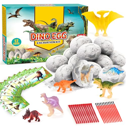 Dino Eggs Dig Kit (12-Pack)