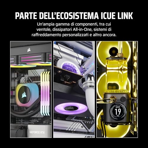 Corsair Icue Link LX140-R Rgb Pack Doble Ventilador Suplementario Pwm 140Mm Blanco - 8